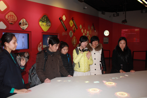 四川警察学院一行6人来上海市禁毒科普教育馆参观考察 2015.1.13