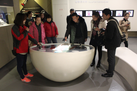 广西壮族自治区柳州市禁毒办一行8人来上海市禁毒科普教育馆参观考察