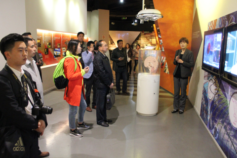 贵州省毕节市禁毒办一行18人来上海市禁毒科普教育馆参观考察并座谈 2016.4.12