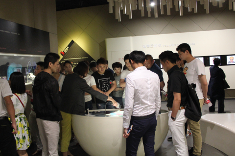 杭州文化娱乐行业协会一行40人来上海市禁毒科普教育馆参观考察 2016.6.21