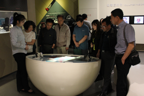 黑龙江省戒毒管理局一行10人参观来上海市禁毒科普教育馆参观考察 2017.5.19