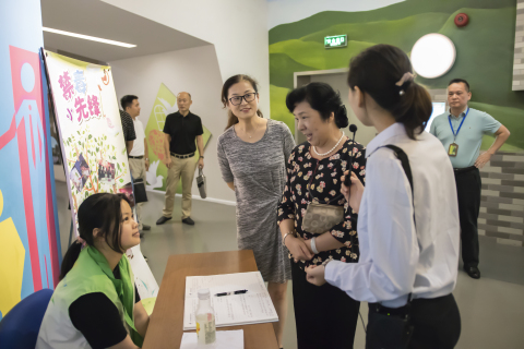 市政法委政治部一行5人来上海市禁毒科普教育馆参观考察并座谈 2018.7.27