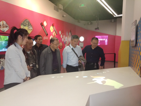 马鞍山市当涂县禁毒办一行5人来上海市禁毒科普教育馆参观考察并座谈 2018.10.11