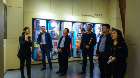 山西省禁毒办一行10人来上海市禁毒科普教育馆参观考察 2019.3.19