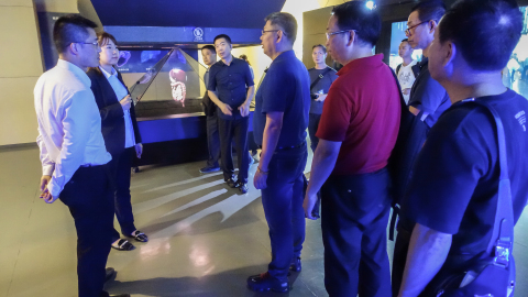 福建省厦门市禁毒办一行9人来上海市禁毒科普教育馆参观考察并座谈 2019.4.23